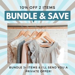 BUNDLE OFFER: 10% OFF TWO ITEMS